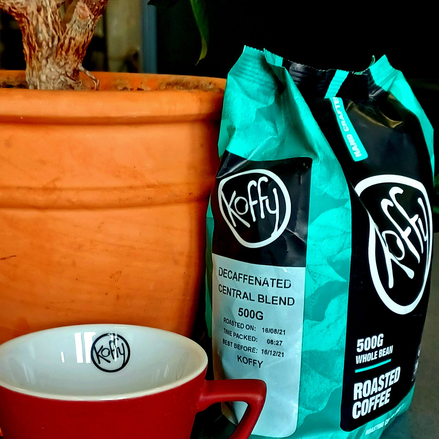 Decaffeinated Central Blend Koffy